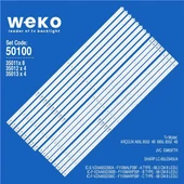 JVC EM65FTR 65'' İnç 16 Adet Tv Led Bar ( Tvnizin içindeki led barla aynısı olduğunu görmeden almayınız. Led bar ürünlerinde paket açıldığında iade kabul edilmemektedir. ) thumbnail 1