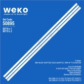 Aiwa EU40DT200 40'' İnç 3 Adet Tv Led Bar ( Tvnizin içindeki led barla aynısı olduğunu görmeden almayınız. Led bar ürünlerinde paket açıldığında iade kabul edilmemektedir. ) thumbnail 1