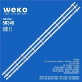 Seg 40SCU9000 40'' İnç 3 Adet Tv Led Bar ( Tvnizin içindeki led barla aynısı olduğunu görmeden almayınız. Led bar ürünlerinde paket açıldığında iade kabul edilmemektedir. ) thumbnail 1