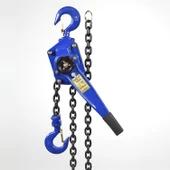 Hubzug 1.5 Ton Zincirli El Vinci 1500 kg Kaldırma Kapasiteli Çelik Zincirli Vinç 1.5 m Yükseklik thumbnail 1