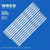 Regal LD42F4000 42'' İnç 12 Adet Tv Led Bar ( Tvnizin içindeki led barla aynısı olduğunu görmeden almayınız. Led bar ürünlerinde paket açıldığında iade kabul edilmemektedir. ) thumbnail 1