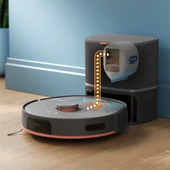 Philips HomeRun 5000 Serisi XU5100/10 Siyah Çöp İstasyonlu Akıllı Robot Süpürge thumbnail 6