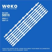 Seg 49SD6100 49'' İnç 7 Adet Tv Led Bar ( Tvnizin içindeki led barla aynısı olduğunu görmeden almayınız. Led bar ürünlerinde paket açıldığında iade kabul edilmemektedir. ) thumbnail 1