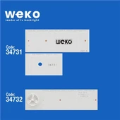 Beko B49L 6532 4W2 49'' İnç 12 Adet Tv Led Bar ( Tvnizin içindeki led barla aynısı olduğunu görmeden almayınız. Led bar ürünlerinde paket açıldığında iade kabul edilmemektedir. ) thumbnail 2