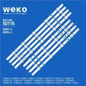 Lg 47LB561U-ZC 47'' İnç 8 Adet Tv Led Bar ( Tvnizin içindeki led barla aynısı olduğunu görmeden almayınız. Led bar ürünlerinde paket açıldığında iade kabul edilmemektedir. ) thumbnail 1