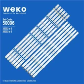 Samsung UE50MU6125 50'' İnç 12 Adet Tv Led Bar ( Tvnizin içindeki led barla aynısı olduğunu görmeden almayınız. Led bar ürünlerinde paket açıldığında iade kabul edilmemektedir. ) thumbnail 1