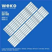 Philips 49PFS5302/12 49'' İnç 12 Adet Tv Led Bar ( Tvnizin içindeki led barla aynısı olduğunu görmeden almayınız. Led bar ürünlerinde paket açıldığında iade kabul edilmemektedir. ) thumbnail 1