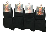 4 Lü Dündar Erkek Termal Havlu Kışlık Dikişsiz Konç Patik Çorap 40 - 44 No thumbnail 4