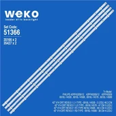 Philips 42PFK6309/12 42'' 4 Adet Tv Led Bar ( Tvnizin içindeki led barla aynısı olduğunu görmeden almayınız. Led bar ürünlerinde paket açıldığında iade kabul edilmemektedir. ) thumbnail 1