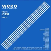 Samsung UE55J5200 55'' 6 Adet Tv Led Bar ( Tvnizin içindeki led barla aynısı olduğunu görmeden almayınız. Led bar ürünlerinde paket açıldığında iade kabul edilmemektedir. ) thumbnail 1