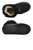 Ayakmod Siyah Kürklü Kaymaz Soğuğa Dirençli Kadın Bot 25003 Z thumbnail 5
