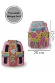 10 Parça Çantalı Makyaj Setim – Taşınabilir Oyuncak Makyaj Seti thumbnail 1
