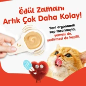 Wanpy Tavuklu Kaşık Krema Kedi Ödül Maması 10x16gr thumbnail 3