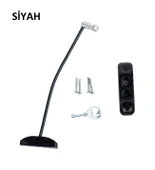 Kidmix Çelik Halatlı Pencere Emniyet Hırsız Çocuk Kilidi 10 ADET thumbnail 6