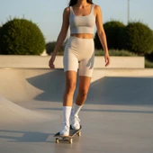 Gost Liria -5’li Beyaz Ribanalı Tenis Çorap thumbnail 5