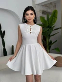 Perp Fiyonk Detaylı Elbise thumbnail 5