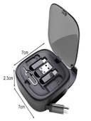 60W 3A 6in1 Çok İşlevli Seyahat Şarj Seti 0.8M Kablo Çevirici Kit, Hızlı Şarj Çoklayıcı Set thumbnail 7