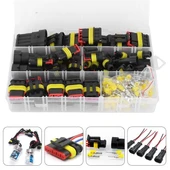 PowerMaster PM-28532 HID JST Konnektör Seti Oto Elektrik Kablo Soketleri Su Geçirmez 352 Parça thumbnail 1