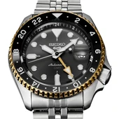 Seiko 5 Sports Otomatik GMT SSK021K Erkek Kol Saati SSK021K1 thumbnail 3