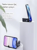 60W 3A 6in1 Çok İşlevli Seyahat Şarj Seti 0.8M Kablo Çevirici Kit, Hızlı Şarj Çoklayıcı Set thumbnail 5