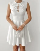 Perp Fiyonk Detaylı Elbise thumbnail 2