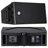 Shile HDL20-A 2x10" 1400 Watt 2 Yollu Profesyonel Aktif Line Array Kabin Hoparlör thumbnail 1