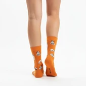 Silver Cat Socks – Desenli Unisex Soket Çorap thumbnail 5