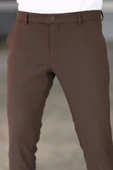 Erkek Düz Kesim Bilek Boy Kumaş Pantolon thumbnail 6
