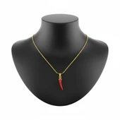 Paslanmaz Çelik Şans Kolyesi thumbnail 2