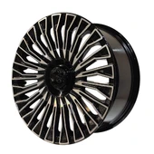 4 lü Takım SONİC 1023 8*18 5*112 ET38 66.6 BLACK MACK JANT thumbnail 2