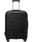 Lumberjack Lugano Siyah Renk Orta Boy Valiz thumbnail 1