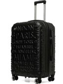 Lumberjack Lugano Siyah Renk Orta Boy Valiz thumbnail 2