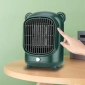 Mistaha 500W Elektrikli Uzay Isıtıcı PTC Hızlı Isıtma Güvenli Isıtıcı Ev Ofis Odası Masası Kapalı Kullanım için Sabit Sıcaklık Mini Uzay Isıtıcı thumbnail 2