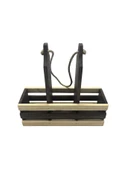 Ahşap Doğal 3Lü Yağdanlık ve Sosluk Altı(CEVİZ) Ceviz AHŞAP - 2 ADET thumbnail 3