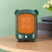 Mistaha 500W Elektrikli Uzay Isıtıcı PTC Hızlı Isıtma Güvenli Isıtıcı Ev Ofis Odası Masası Kapalı Kullanım için Sabit Sıcaklık Mini Uzay Isıtıcı thumbnail 3