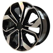 4 lü Takım SONİC 7702 7.5*17 4*100 ET35 73.1 BLACK JANT thumbnail 2