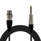 Magicvoice Ld379b 6.3 Mm Mono Erkek - Canon Dişi 5 Metre Kablo thumbnail 1