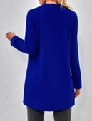 Kadın Uzun Kollu önü Açık Uzun Modal Ceket thumbnail 6