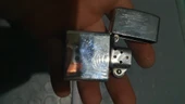 Zippo görünümlü metalik çakmak 1 adet ikinci el thumbnail 3