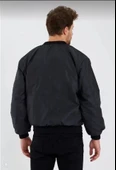 Erkek Düz Bomber Ceket  iyah thumbnail 3