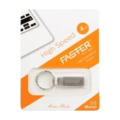 Faster 4 Gb Metal Usb Flash Bellek thumbnail 1
