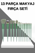 13 Parça Makyaj Fırça Seti Far Fırçası Allık Fırçası Yumuşak Uçlu thumbnail 1