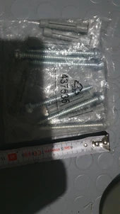 80x3,8 mm 6 adet dubel ve vida paketi thumbnail 2