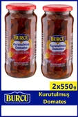 Burcu Güneşte Kurutulmuş Domates Cam Kavanoz 550 gr x 2 Adet thumbnail 1