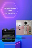 Kadınlara Özel Bileklik Hediyeli Akıllı Saat ve Dijital Göstergeli ANC Özellikli Bluetooth Kulaklık thumbnail 2