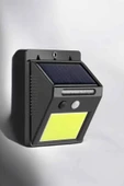 Solar Güneş Enerji Panelli Sensörlü Lamba Enerji Tasarruflu thumbnail 5