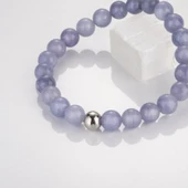 MK TASARIM Gerçek Mor Kuvars Bileklik MKT.2.10001 thumbnail 3