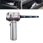 BUFFER® 9 Farklı Uçlu Kablosuz Şarjlı Araç İçi Süpürge – Wireless Destekli, Güçlü Emiş, Taşınabilir Pratik Araç Temizley thumbnail 3