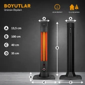 MirKraft Solaris 2200 W Elektrikli Isıtıcı thumbnail 6