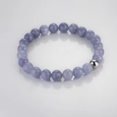 MK TASARIM Gerçek Mor Kuvars Bileklik MKT.2.10001 thumbnail 2